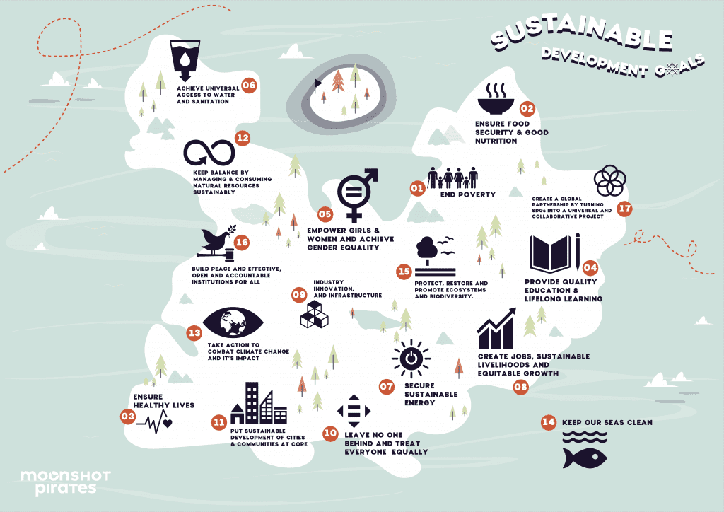 Sustainable Development Goals - Moonshot Pirates