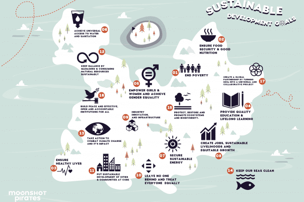 Sustainable Development Goals - Moonshot Pirates